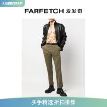 Etro男士 FARFETCH发发奇 侧置对比拼接直筒长裤