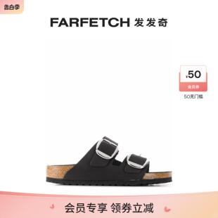 Birkenstock女士Arizona黑色露趾休闲凉鞋 勃肯鞋 热销单品 发发奇