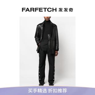 Namacheko男士 Final Sale 拼接皮质夹克FARFETCH发发奇