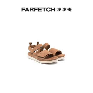 Ugg童装绒面小牛皮裹踝凉鞋 FARFETCH发发奇