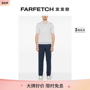 FARFETCH发发奇 针织polo衫 短袖 Eleventy男士