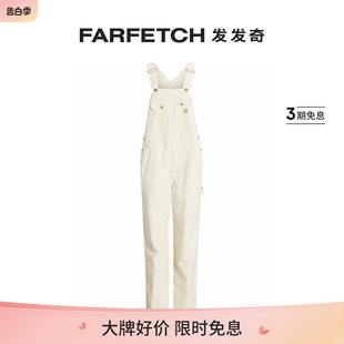 FARFETCH发发奇 Lauren女士直筒牛仔背带裤 Ralph Polo