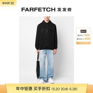 FARFETCH发发奇 连帽衫 标语印花套头式 VTMNTS男士