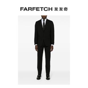 FARFETCH发发奇 套装 单排扣羊毛混纺西装 Lardini男士