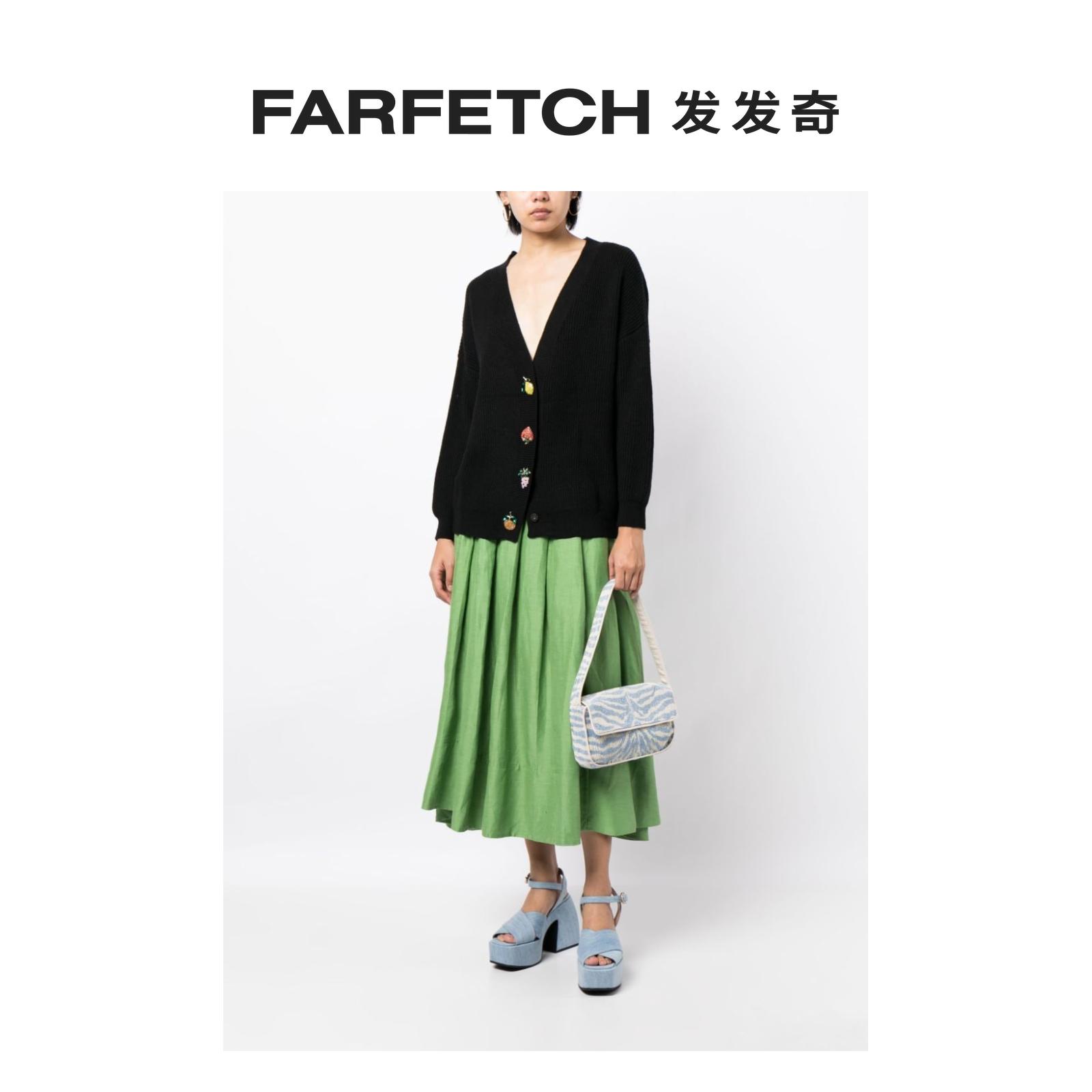 OLIVIA RUBIN女士Frankie装饰纽扣开衫 FARFETCH发发奇