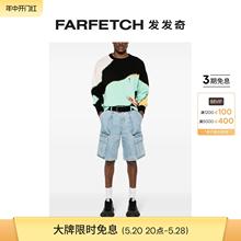 牛仔工装 NAHMIAS男士 FARFETCH发发奇 短裤