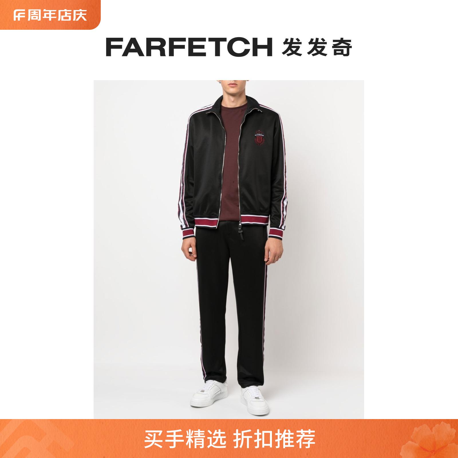 [Final Sale]Billionaire男士标贴侧条纹运动套装FARFETCH发发奇