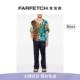 FARFETCH发发奇 Angels男士 logo印花亚麻运动裤 Palm