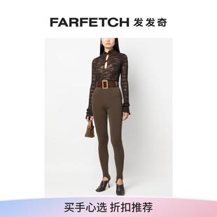 FARFETCH发发奇 Sale Final Nanushka女士踩脚裤 脚高腰打底裤