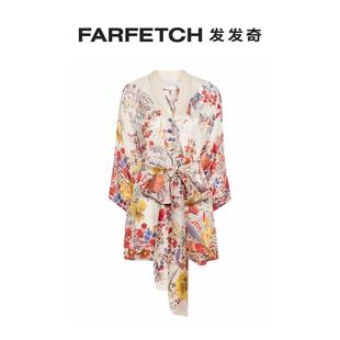 Beautiful Garden Gilson女士 Carine 印花和服FARFETCH发发奇