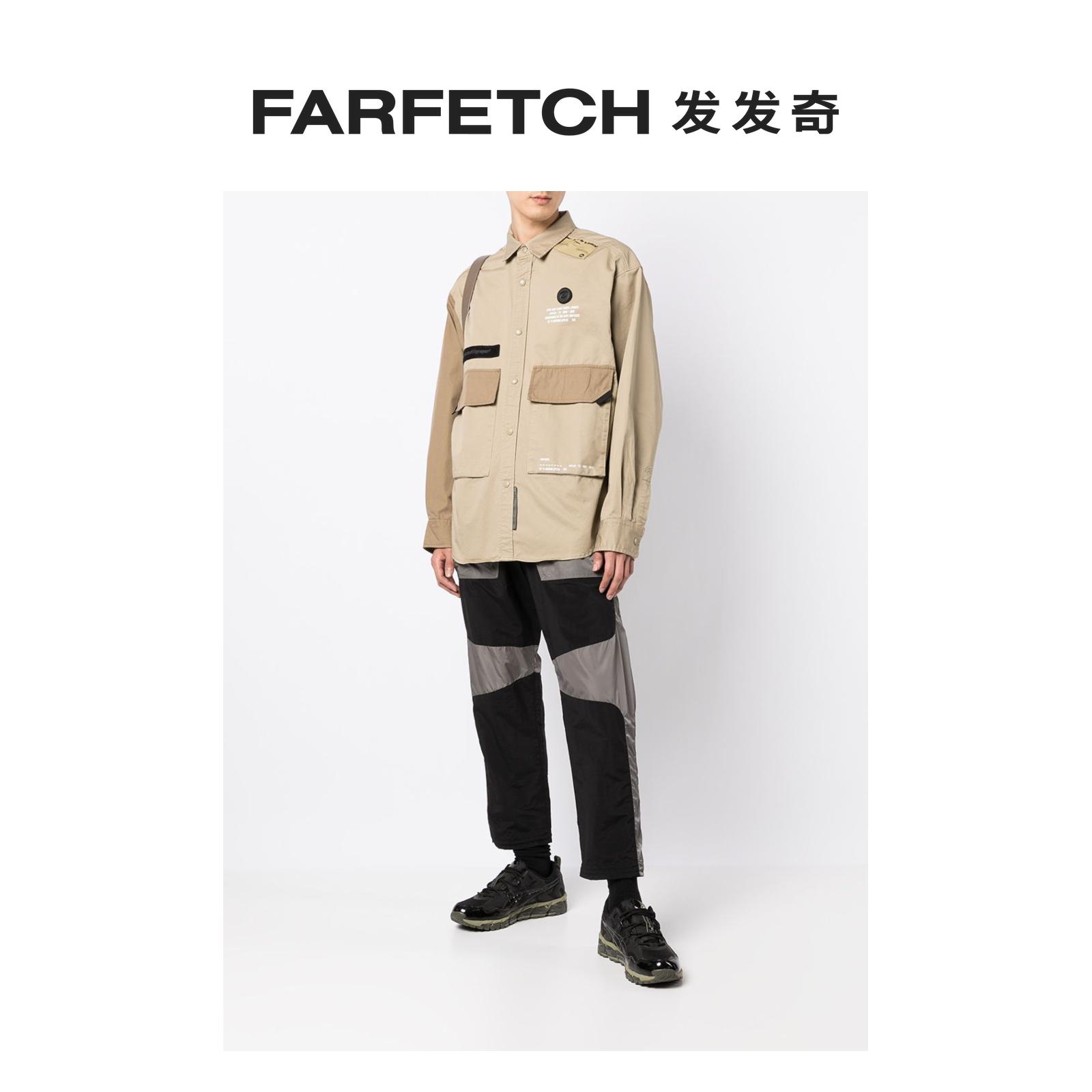 [Final Sale]Aape男士Ape贴花军旅衬衫FARFETCH发发奇