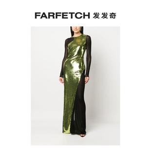 Ford女士拼接亮片礼服FARFETCH发发奇 Tom