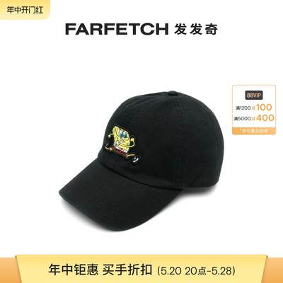 Gcds男士Spongebob 刺绣棒球帽FARFETCH发发奇