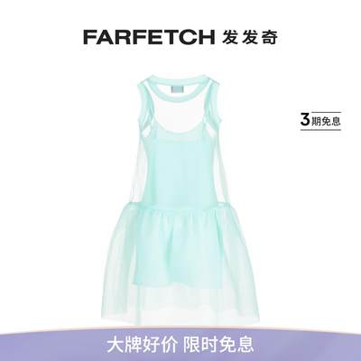 Cynthia Rowley女士半透明无袖连衣裙 FARFETCH发发奇