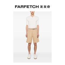 FARFETCH发发奇 罗纹针织polo衫 Brunello Cucinelli男士