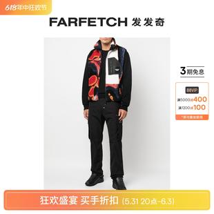 人造皮毛图案印花马甲FARFETCH发发奇 Ambush男士