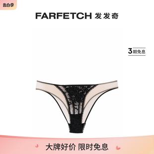 Wolford女士半透明蕾丝三角内裤 FARFETCH发发奇