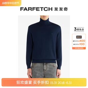 初剪羊毛高领毛衣FARFETCH发发奇 Etro男士