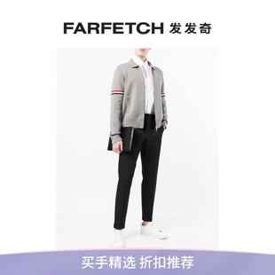 Thom 条纹细节开衫 RWB Browne男士 FARFETCH发发奇