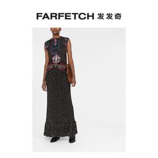 Etro女士图案嵌花针织连衣裙FARFETCH发发奇 Sale Final