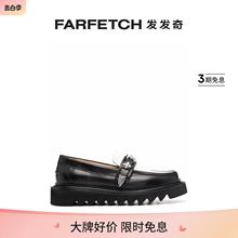 Toga Pulla女士扣环细节皮质乐福鞋FARFETCH发发奇