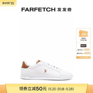 Lauren男士 logo刺绣低帮运动鞋 Ralph Polo FARFETCH发发奇