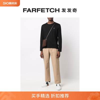 Polo Ralph Lauren男士logo刺绣T恤FARFETCH发发奇