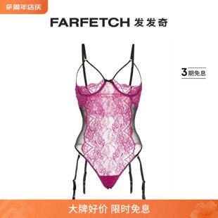 花卉刺绣连体紧身衣FARFETCH发发奇 Mal女士Roxy Fleur