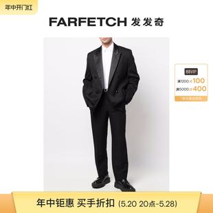 Ami Paris男士 Final 尖翻领双排扣西装 夹克FARFETCH发发奇 Sale