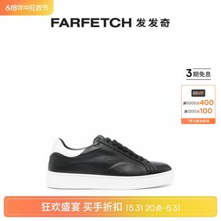 Lanvin浪凡男士 皮质logo板鞋 FARFETCH发发奇 DDB0