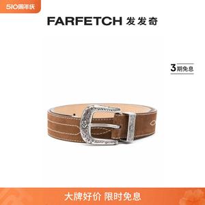 Polo Ralph Lauren女士Western 绒面皮腰带FARFETCH发发奇