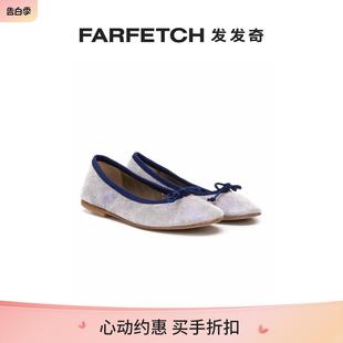 Pepe童装 蝴蝶结饰芭蕾舞平底鞋 FARFETCH发发奇