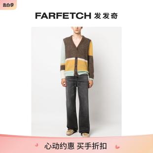 Was FARFETCH发发奇 One男士 Sale There Final 拼色V领开衫