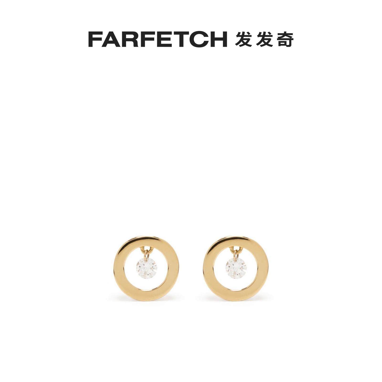 ponte vecchio女士vega 18k黄金钻石耳环farfetch发发奇