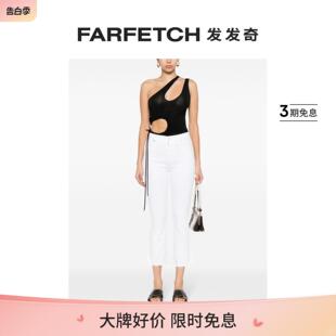 For All Mankind女士Slim FARFETCH发发奇 Kick 高腰微喇牛仔裤