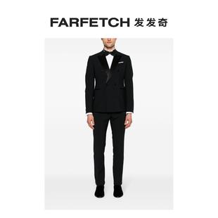 Emporio 套装 双排扣羊毛西装 Armani阿玛尼男士 FARFETCH发发奇