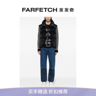 Sale Khrisjoy男士 Final logo织带亮面蓬松马甲FARFETCH发发奇