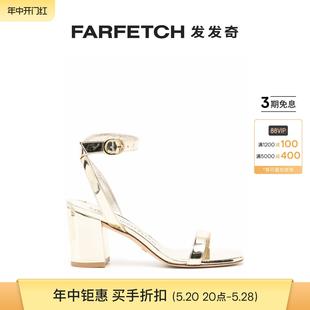 FARFETCH发发奇 露趾高跟凉鞋 Weitzman女士Nudistcurve Stuart