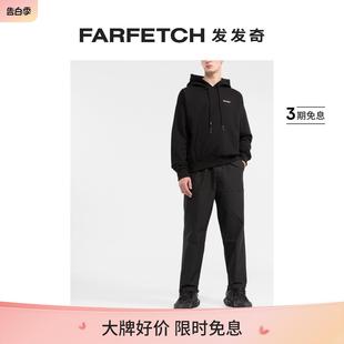 Off 印花连帽卫衣FARFETCH发发奇 Caravaggio White男士