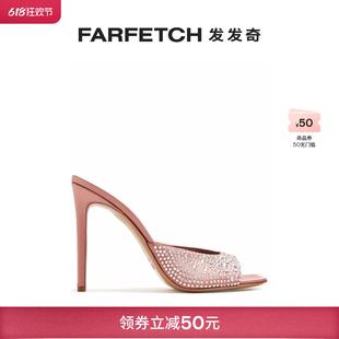 Paris 晶饰穆勒鞋 FARFETCH发发奇 Texas女士Holly