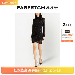 Cinq 星星印花迷你连衣裙FARFETCH发发奇 Sept女士Marlene