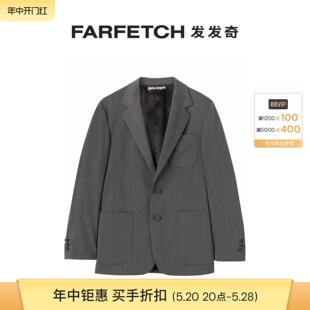 Palm 夹克FARFETCH发发奇 Angels男女通用logo刺绣西装