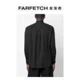 Comme Des Garcons Shirt Мужская хлопковая рубашка с длинным рукавом FARFETCH
