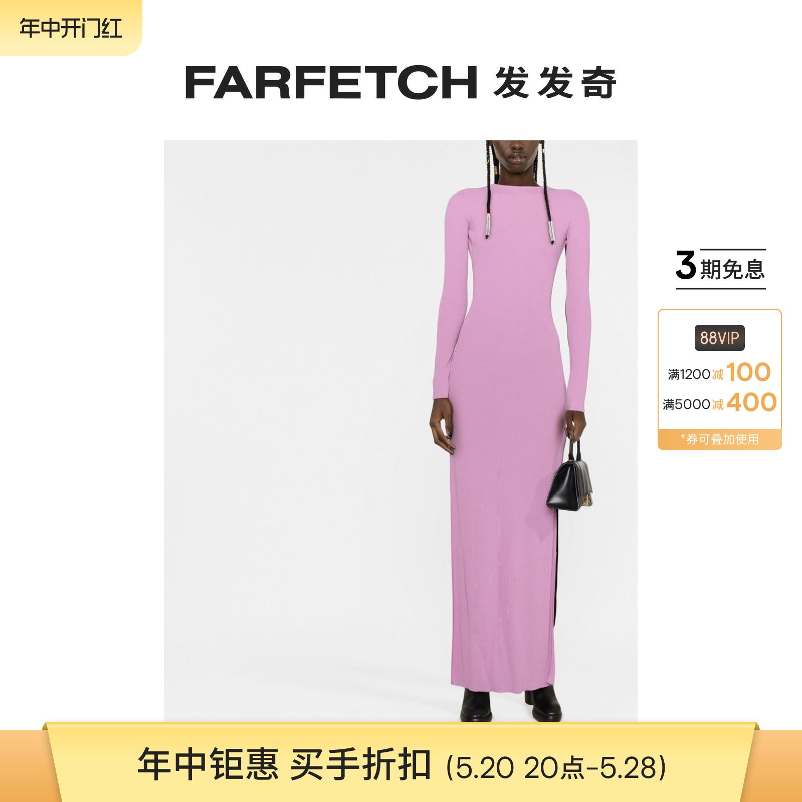 [Final Sale]1017 Alyx 9Sm女士拼色镂空中长连衣裙FARFETCH发发