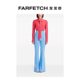 Renta女士双绉真丝罩衫 FARFETCH发发奇 Oscar