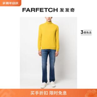 低腰直筒牛仔裤 Cohen男士 FARFETCH发发奇 Jacob