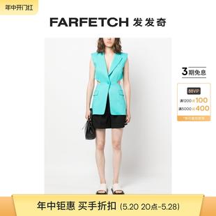 Patrizia Sale Pepe女士镂空单排扣马甲 Final FARFETCH发发奇