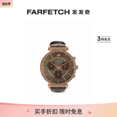 Swarovski女士Passage Chrono 36毫米腕表FARFETCH发发奇