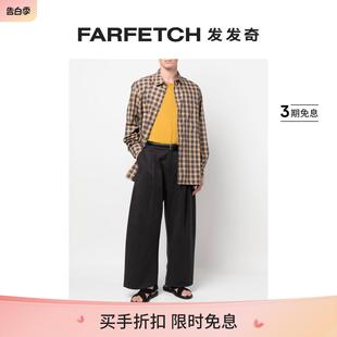 格纹长袖 衬衫 NICHOLSON男士 STUDIO FARFETCH发发奇