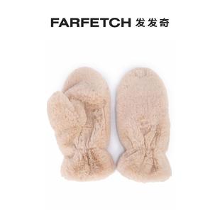 Apparis女士Coco 人造皮草连指手套FARFETCH发发奇